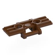 Technic Link Tread Wide with Two Pin Holes, Soft Plastic