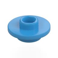 Деталь LEGO Equipment Cup / Teacup Saucer with Recessed Stud on Top [PLAIN], Темно-лазурный