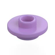 Деталь LEGO Equipment Cup / Teacup Saucer with Recessed Stud on Top [PLAIN], Средне-лавандовый