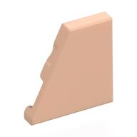 Деталь LEGO Wedge Tile 2 x 2 Left, Светлый телесный