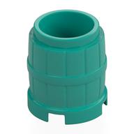 Деталь LEGO Container - Barrel 2 x 2 x 2, Темно-бирюзовый