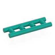 Деталь LEGO Лестница 1 x 4, Темно-бирюзовый