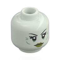Minifig Head with print