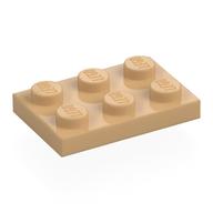 Деталь LEGO Пластина 2 x 3, Теплый песочный