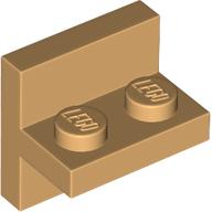 Деталь LEGO Tile Special 2x2 with 1x2 Vertical Plate, Теплый песочный