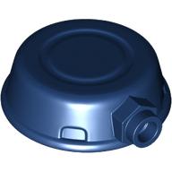 Деталь LEGO Helmet, Disk Shape with Stud on Front, Темно-синий
