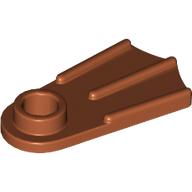 Деталь LEGO Minifig Flipper [Thick], Темно-оранжевый