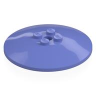 Деталь LEGO Dish 6 x 6 Inverted (Radar) [Solid Studs], Сине-фиолетовый
