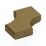 Деталь LEGO Tile Special 2 x 2 with 2 Quarter Round Cutouts, Золотистый металлик