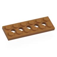Деталь LEGO Пластина Technic 2 x 6, Средне-темный телесный