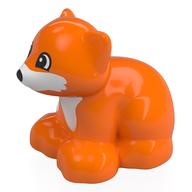 Деталь LEGO Duplo Animal Fox Cub, Оранжевый