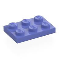 Деталь LEGO Пластина 2 x 3, Сине-фиолетовый