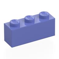 Деталь LEGO Кирпичик 1 x 3, Сине-фиолетовый