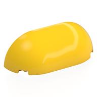 Деталь LEGO Кирпичик круглый изогнутый тройной 2 x 6 x 1 2/3, Желтый