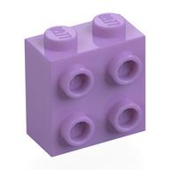 Деталь LEGO Кирпичик специальный 1 x 2 x 1 2/3, с четырьмя штырьками на одной стороне, Средне-лавандовый