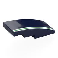 Brick Curved 4 x 2 No Studs with print