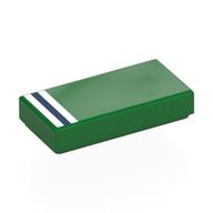 Tile 1 x 2 with print