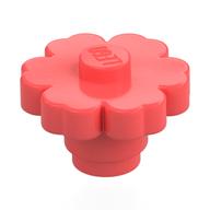 Деталь LEGO Цветок 2 x 2, круглый, Коралловый