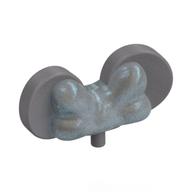 Headwear Accessory Bow with Minnie Mouse Ears, Small Pin, Opal Trans-Clear Pattern