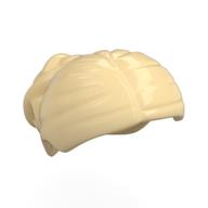 Деталь LEGO Minifig Hair Female with Elaborate Knot Bun, Песочный