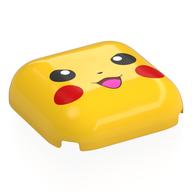 Деталь LEGO Brick Round, Curved 4 x 4, Pikachu Face with Red Cheeks Print, Желтый