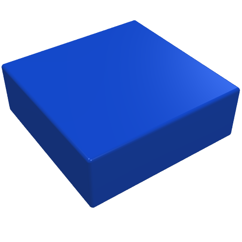 Tile 1 x 1 with Groove