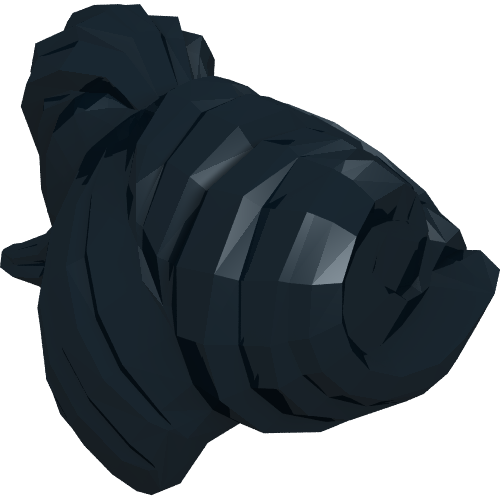 Minifig Hair Ponytail and Fringe