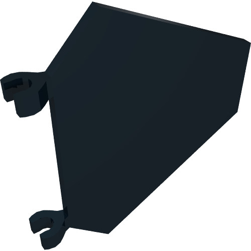 Flag 5 x 6 Hexagonal with U Clips