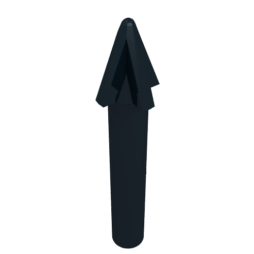 Minifig Harpoon [Smooth Shaft]