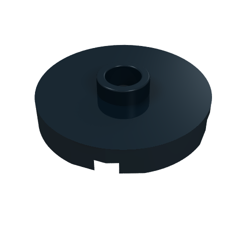 Tile 2 x 2 Round with Center Stud