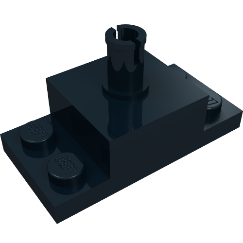 Brick Special 2 x 2 with Top Pin and 1 x 2 Side Plates