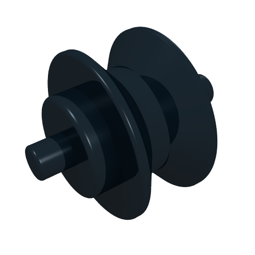 Wheel Centre Small with Stub Axles (Pulley Wheel)