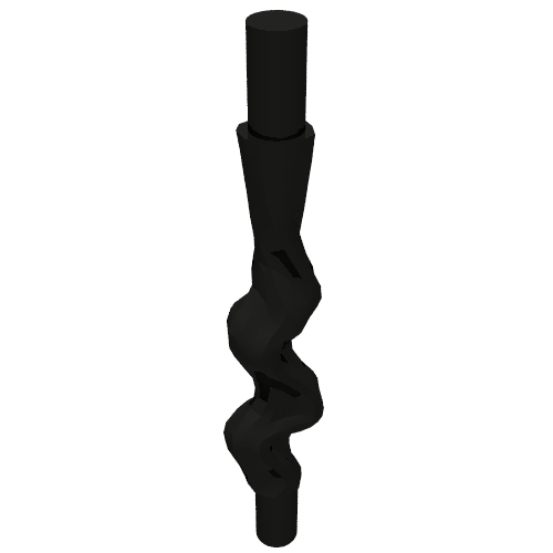 Web Effect Long and Narrow Bars at Both Ends