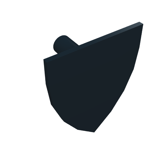 Minifig Shield - Triangular