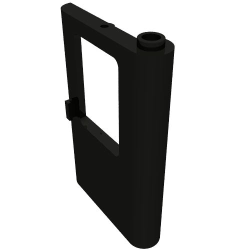 Door 1 x 4 x 5 Train Right - Thick Support Bottom