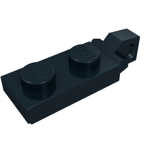 Hinge Plate 1 x 2 Locking with 1 Finger On End [Undetermined Type]