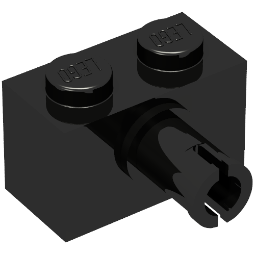 Brick Special 1 x 2 with Pin - Bottom Stud Holder