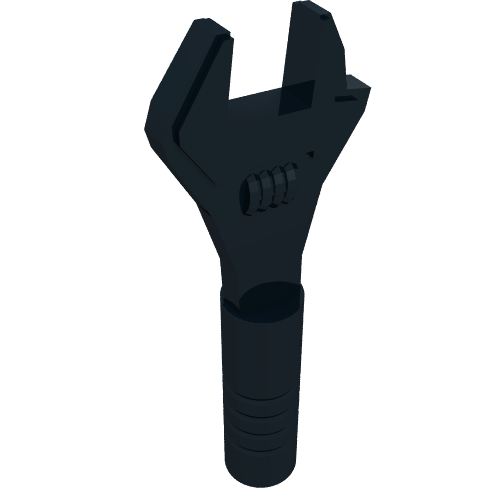 Minifig Tool Adjustable Wrench