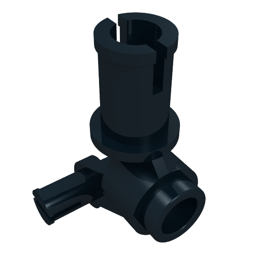 Technic Pin with Dual Wheels Holder