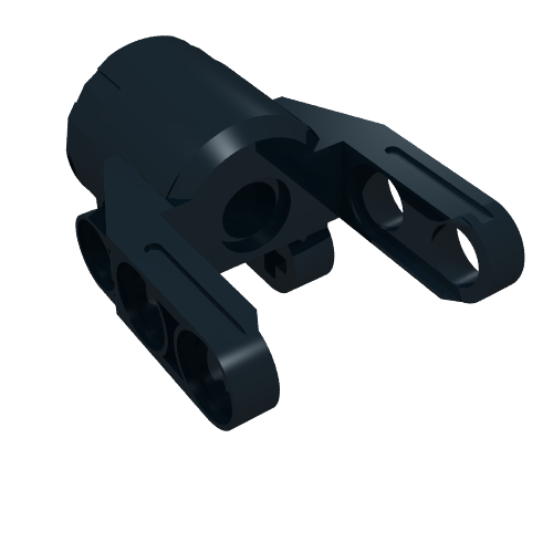Technic Axle and Pin Connector Block 4 x 3 x 2 1/2 [Linear Actuator Holder]