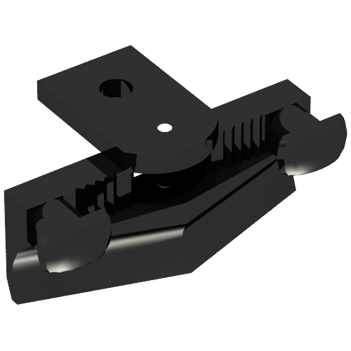 Train Buffer Beam with Sealed Magnets and Plow [Type 2]