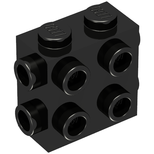 Brick Special 1 x 2 x 1 2/3 with Eight Studs on 3 Sides