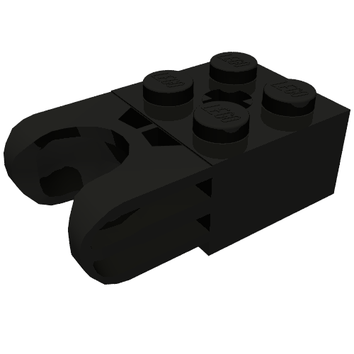 Technic Brick Special 2 x 2 with Ball Receptacle Wide and Axle Hole, No Arm Holes