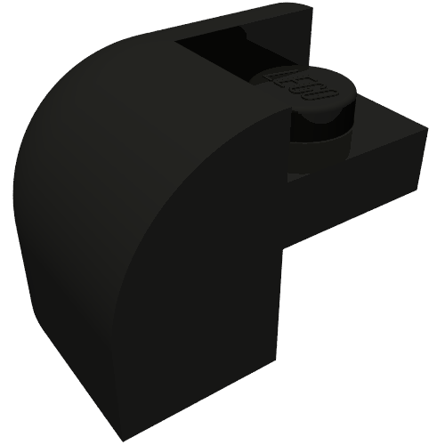 Brick Curved 2 x 2 x 1 1/3 with Curved Top - Corner