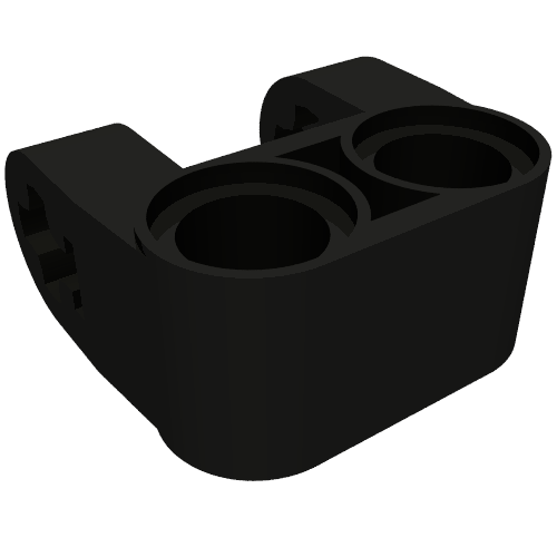 Technic Axle and Pin Connector Perpendicular Double Split [Reinforced]