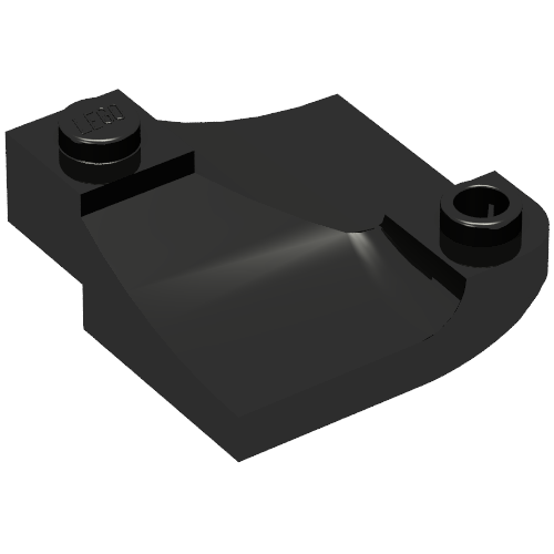 Brick Curved, Internal, 1 x 3 x 3 with 1/3 Inverted Cutout