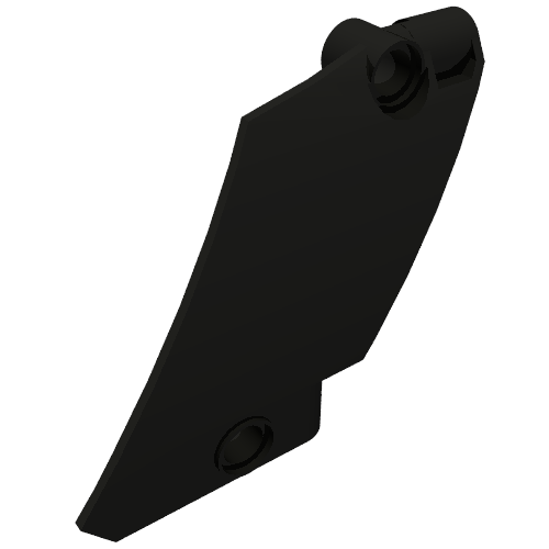 Technic Panel Curved 5 x 7 Parallelogram Right