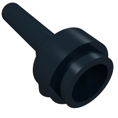 Minifig Space Gun / Torch [No Grooves]