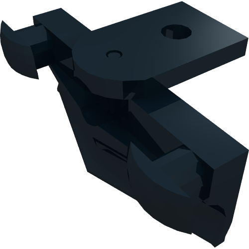 Train Buffer Beam with Plow [Type 2]