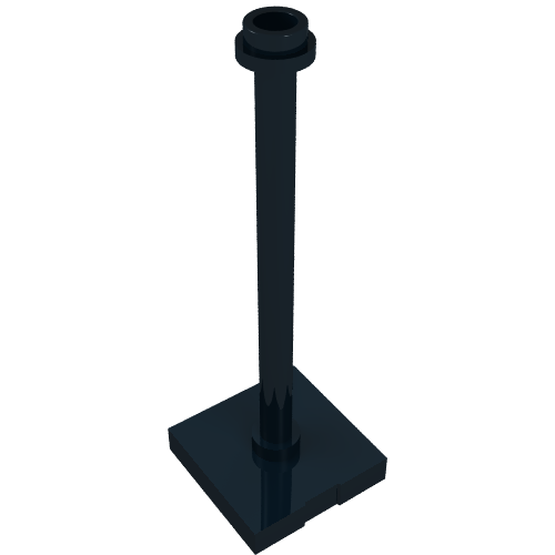 Tile Special 2 x 2 with Bar and Stud with Stop Ring
